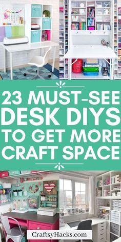 the 25 must see desks to get more craft space