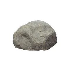 a rock is shown on a white background