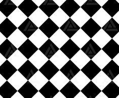 a black and white checkered pattern with triangles