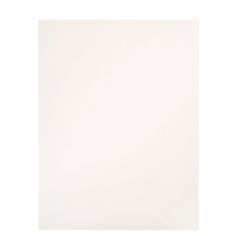 an empty white paper sheet on a white background