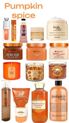 Fall Products Aesthetic, How To Make Your Room Smell Like Fall, Fall Shower Products, How To Smell Like Halloween, Pumpkin Spice Things, Best Fall Scents, Autumn Body Care, How To Smell Like Autumn, How To Smell Like Pumpkin