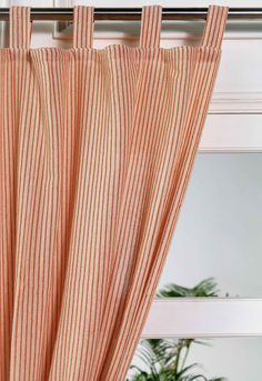 𝐖𝐞𝐥𝐜𝐨𝐦𝐞 𝐭𝐨 𝐖𝐚𝐫𝐦𝐭𝐡𝐖𝐨𝐧𝐝𝐞𝐫! Beautiful striped gauze linen door, window curtain finishing hem is ideal for classic door dressing with tab top, tie top styling. It is perfect as for modern cottage style so for vintage style living room, bathroom, etc. Nice for kitchen window too. The curtain is being made of pure gauze linen flax 𝙉𝙤𝙩𝙚: 𝙀𝙖𝙘𝙝 𝙨𝙚𝙩 𝙞𝙣𝙘𝙡𝙪𝙙𝙚𝙨 𝙩𝙬𝙤 𝙘𝙪𝙧𝙩𝙖𝙞𝙣 𝙥𝙖𝙣𝙚𝙡𝙨. 𝙏𝙝𝙚 𝙩𝙤𝙩𝙖𝙡 𝙙𝙞𝙢𝙚𝙣𝙨𝙞𝙤𝙣𝙨 𝙡𝙞𝙨𝙩𝙚𝙙 (𝙚.𝙜., 80𝙭70 𝙞𝙣? Checkered Curtains Living Room, Pink Striped Curtains, Funky Curtains Living Room, Curtain Inspo Bedroom, Closet Curtain Ideas Bedroom, Striped Curtains Bedroom, Nursery Curtain Ideas, Bedroom Curtains Color, Maximalist Curtains