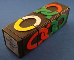 a close up of a box with the word go written in different colors on it