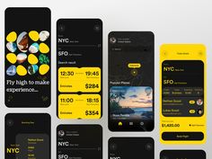 the new york city app is designed to look like it has an image on its screen