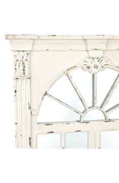 Create dimension and an illuminating finish to any wall space with a well-weathered windowpane-inspired wall mirror. 36.63" x 2.88" x 51.88" Ready to hang Wood/MDF/mirror Imported Sage Home, Vintage Wood Wall, How To Clean Mirrors, Bathroom Hallway, Wood Wall Mirror, Antique Farmhouse, Beveled Mirror, Window Frame, Extra Large Wall Art