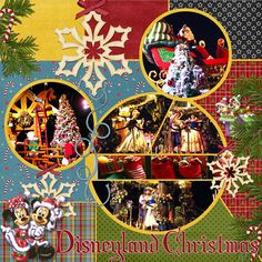 an image of a christmas card with many different pictures