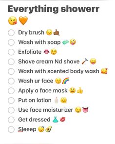 Use this when u want to have a cozy everything shower. It also helps u maintain soft glowy skin. Ty luv uuuuu! 😘❤️ Back To School Glow Up List, Everything Shower List, Everything Shower Routine, Bueaty Tips, Good Apps For Iphone, Skincare For Combination Skin, Night Before School, School Routine For Teens, Morning Routine School