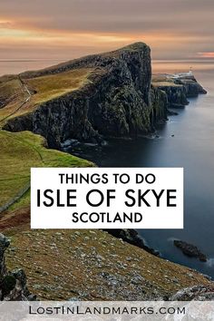 the isle of skye with text overlay that reads things to do isle of skye scotland