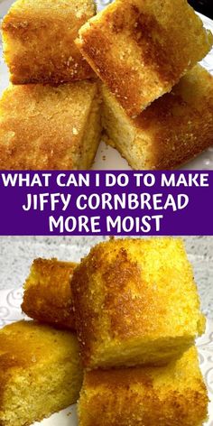 what can i do to make jiffy cornbread more moist?