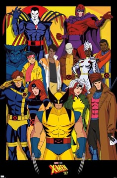 the x - men poster is shown in this image