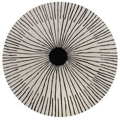 INSPIRA LIFESTYLES - Radial Scandinavian Round Area Rug - ACCENT RUG Round Area Rug, Fluffy Rug, Round Area Rugs, Hard Floor, Round Rug, Large Living Room, Small Space Living, Abstract Lines, Modern Pattern