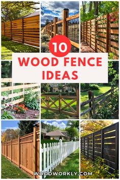 the top ten wood fence ideas