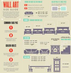 an info sheet showing the different types of furniture and decor items that are on display