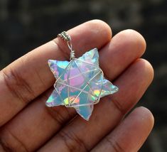 Angel Accessories, Star Accessories, Star Angel, Crystal Pendants, Magical Jewelry, Angel Aura, Tree Of Life Pendant, Funky Jewelry, Star Jewelry