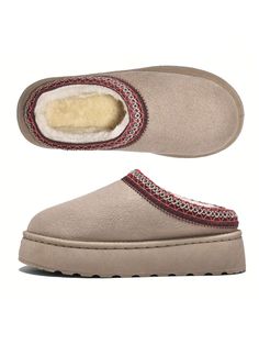 "Looking for a cozy and comfortable pair of slippers to keep you warm during chilly winter days? Look no further than these Women's Fur Lined Slippers! Made with high-quality materials and designed to provide both warmth and durability, these slippers are the perfect choice for any woman looking to stay comfortable and stylish during the colder months of the year.

Featuring a fur-lined interior, these slippers are guaranteed to keep your feet warm even on the coldest of days. The thickened flat soles and platform snow boots provide excellent traction, ensuring that you can wear these slippers both indoors and outdoors with ease. Plus, the non-slip design ensures that you won't slip or slide around during wear, giving you peace of mind and added safety.

Whether you're lounging around the Outdoor Comfort, Months Of The Year, Warm Slippers, Woman Looking, Boots Women Fashion, Women's Slippers, Winter Snow Boots, House Shoes, Winter Days