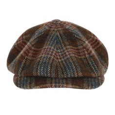 Embrace the cold weather in comfort with this classic newsboy cap. Made in Sweeden, graced with 8 panels of plaid patterned wool, this hat is shaped to perfection. Its curved peak is a timeless style choice that adds a retro flare to any occasion. Be prepared to be stylish in the cold weather with this sleek accessory. Made of 100% Wool Ivy Hat, Outback Hat, Ivy Cap, Handkerchief Men, Western Hats, Newsboy Cap, Flat Cap, Cold Weather Accessories, Wool Plaid