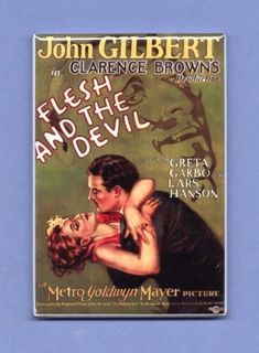 the cover to flesh and the devil by john gilbertt, with an image of a