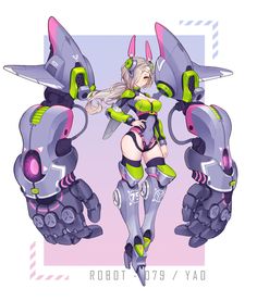 Arte Robot, Arte Cyberpunk, Japon Illustration, Cyberpunk Character, Robot Design, Robot Art, Robots Concept, Robot Concept Art, Ex Machina