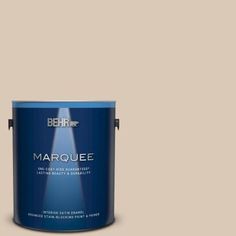 the behr marquee paint is shown in brown and has a dark purple tint