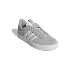 Step up your everyday style with these cool adidas VL Court 3.0 Women's Shoes. Click this FOOTWEAR GUIDE to find the perfect fit and more! TECHNOLOGIES & FEATURES Breathable Removable insoleDETAILS Synthetic upper Textile lining Rubber outsole Cloudfoam midsole & footbed Round toe Pull on Lace-up closure Multidirectional outsole Hand wash Imported Size: 11. Color: Gray. Gender: female. Age Group: adult.