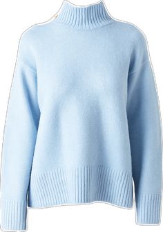 Baby Blue Sweater Outfit, Fuzzy Clothes, Blue Sweater Outfit, Light Blue Turtleneck, Blue Turtleneck, Baby Blue Sweater, Coastal Granddaughter, Wardrobe Wishlist, Oversized Turtleneck