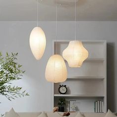 Wabi-Sabi Akari Pendant Light - Futura's Studio - All Bundle - Akari Pendant, Paper Light, Pinterest Home, Dining Areas, Diffused Light, Led Light Bulb, Traditional Japanese, Versatile Style, Wabi Sabi