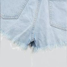 Take your summer style to the next level with our 2023 Summer Collection Streetwear Beach Distressed Denim Shorts! These mid-waist shorts combine vintage allure and a modern street style for a look that's both fashionable and comfortable. With a luxe denim fabric. a retro-inspired zipper and button closure. and an edgy raw hem. you'll be ready for any season soiree!Why You'll Love These Shorts Retro-Inspired Style: These stylish shorts are the perfect balance of vintage allure and spirited fashi Trendy Summer Shorts With Pockets, Beach Cutoff Jean Shorts With Built-in Shorts, Denim Shorts With Built-in Shorts For Vacation, High-waisted Jean Shorts With Pockets For Summer, Summer High-waisted Jean Shorts With Pockets, Trendy High-waisted Shorts For Summer, Summer Mid-rise Jean Shorts With Pockets, Mid-rise Jean Shorts With Pockets For Summer, Mid-rise Shorts With Pockets For Summer