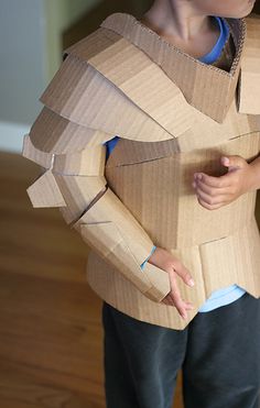 Knight costume | Flickr - Photo Sharing! Carton Diy, Cardboard Castle, Knight Costume, Knights Helmet, Cardboard Sculpture