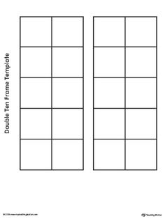 two squares are shown with the same size for each square to be divided into four sections