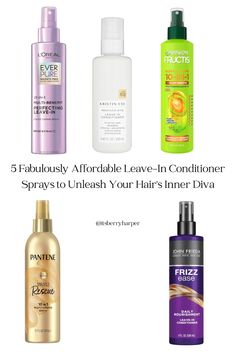 Are you ready to transform your hair from blah to bombshell without breaking the bank? We’ve got the inside scoop on the five most fabulous, budget-friendly leave-in conditioner sprays that will have your locks looking like they just stepped out of a salon! Get ready to say hello to hair so fabulous, it’ll make even Rapunzel jealous! Drugstore Leave In Conditioner, Spray For Hair, Spray Hair, Hair Sprays, Leave In Conditioner Spray, Leave In Conditioner For Wavy Hair, Best Leave In Conditioner, Hair Spray