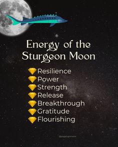 the energy of the surgeon moon is shown in this graphic above it's description