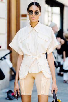 Paris Couture, Couture Week, Fashion Tips For Women, Shirtdress, Latest Fashion For Women, Look Fashion, White Shirt, Spring Summer Fashion, Denim Women