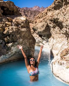 Sulphur Springs in Oman ~ The Sassy Pilgrim