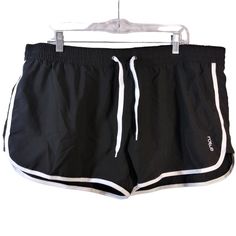 Nonwe Black White Stripe Athleisure Shorts Size Xxl Black White Stripe Elastic Waist With Drawstring Tie Mesh Lined Brief Back Pocket New With Tags Approximate Measurements Waist Across 20" Rise 11" Inseam 3" Grey Sweat Shorts, Mint Shorts, Athletic Shorts Women, Athleisure Shorts, American Flag Shorts, Black Athletic Shorts, Abercrombie And Fitch Shorts, Running Shorts Women, Lightweight Shorts