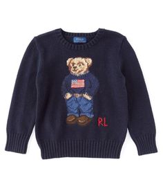 Bear Sweater, Polo Ralph Lauren Kids, Polo Ralph Lauren Sweater, Linen Sweater, Ralph Lauren Kids, Polo Bear, Ralph Lauren Collection, Ralph Lauren Sweater, Field Jacket