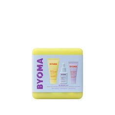 BYOMA Brightening Starter Skincare Kit - 2.01 fl oz Skincare Kit, Improve Skin Tone, Skin Care Kit, Bright Skin, Licorice Root, Brightening Serum, Gel Cream, Free Makeup, Improve Skin