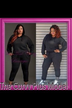 the curvy plus model