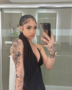 Jessikatheprankster Braids, Jessikatheprankster Tattoo, Straight Braids, Braided Ideas, Braids Summer