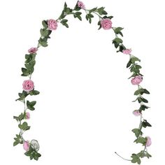 a headband with pink roses and green leaves