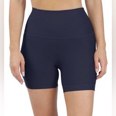 Nwot Yogalicious Navy Blue High Waist Biker/ Gym Shorts Waist 11” To 15” Rise 11” Inseam 4” 83% Polyester 17% Spandex No Flaws Sportswear Athletic Shorts With Built-in Shorts Above Knee, Sports Bermuda Shorts With Built-in Shorts, Compression Shorts For Workout Above Knee, Blue Athletic Shorts With Built-in Shorts For Yoga, Fitted High-waisted Sportswear Shorts, High Waist Compression Shorts For Sportswear, High Waist Blue Activewear With Built-in Shorts, High Waist Compression Sportswear Shorts, High Waist Blue Bermuda Shorts With Built-in Shorts