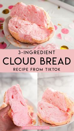 3 ingredient cloud bread recipe from tiktok is so easy to make and delicious