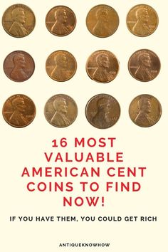 an advertisement for the american cent coins to find which coin is right for you?