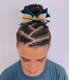 The Best Hairstyles for Gymnastics - NUTRI RUN CLUB Stylish Ponytail, Hair Tinsel