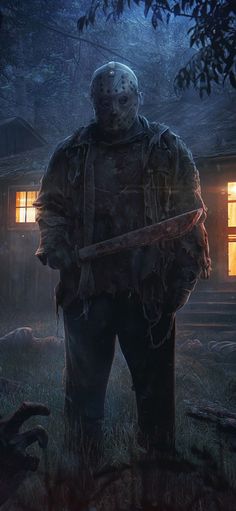 Jason Voorhees Wallpaper, Jason Voorhees Art, Scary Wallpaper