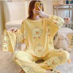 Yellow Pijama Set