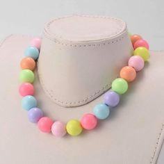 Kids Bubblegum Necklace Bubblegum Necklace, Kids Accessories Jewelry, Girl Jewelry, Bubble Gum, Pink Yellow, Kids Accessories, Jewelry Accessories, Kids Shop, Yellow