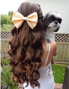 Waterfall Hairstyle, Girls School Hairstyles, Cheer Hair, Birthday Hairstyles, Braided Hairstyles For Teens, Braided Hairstyles Easy, Teen Hairstyles, Hairstyles For School, Down Hairstyles