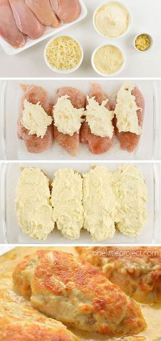 Creamy Garlic Parmesan Chicken, Million Dollar Chicken, Diner Recept, Quick And Easy Dinner, Creamy Garlic, Garlic Parmesan