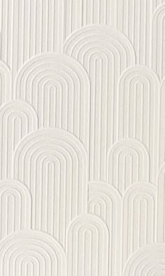 a white wallpaper with wavy lines on it