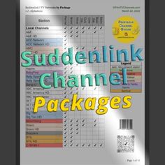 suddenlink channel packages for the internet